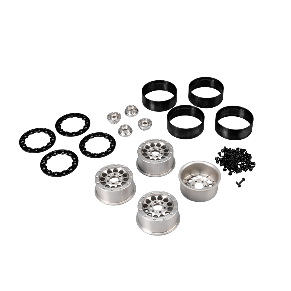 Jconcepts Quick Draw Alu Beadlock 2.0 (x4) 3444