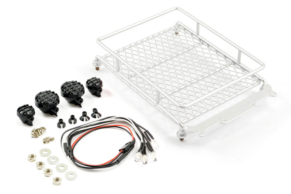 Fastrax Gray roof rack with LED FAST2301S