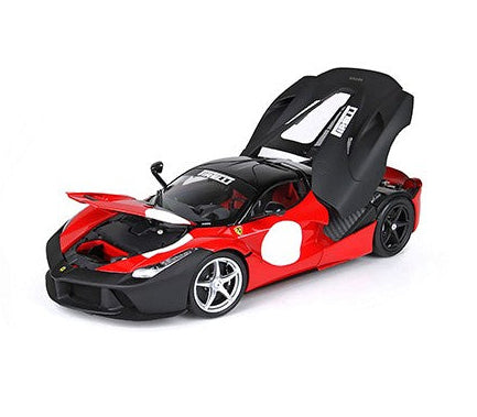BBR Models Diecast Ferrari Laferrari Prototype Test Vermelho e Preto 1/18 BBR182236