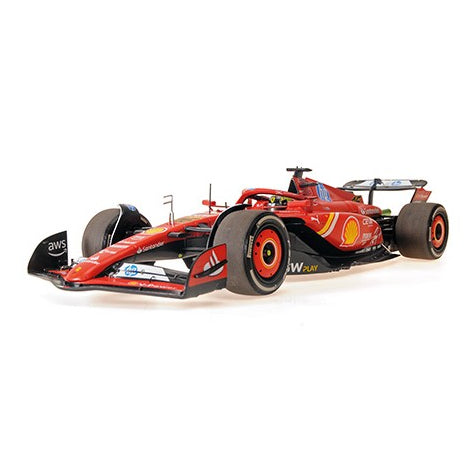 BBR Models Diecast F1 Ferrari SF24 Charles Leclerc Monza 2024 WInner 1/18 BBR241846