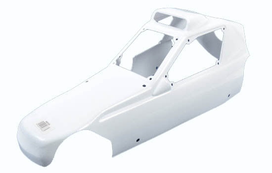 FG Carrosserie Lexan Blanc Marder 06154