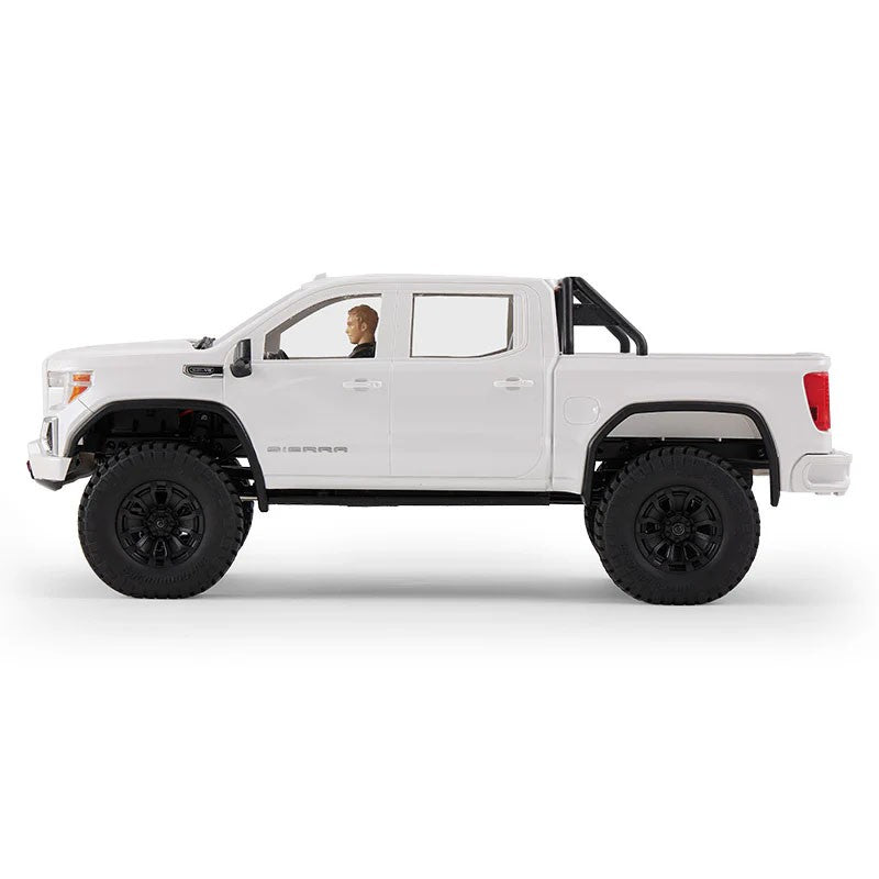 FMS Scale GMC Sierra 2019 FCX18 Brushless 4WD 1/18 RTR FMS11853RTR-WH-BL