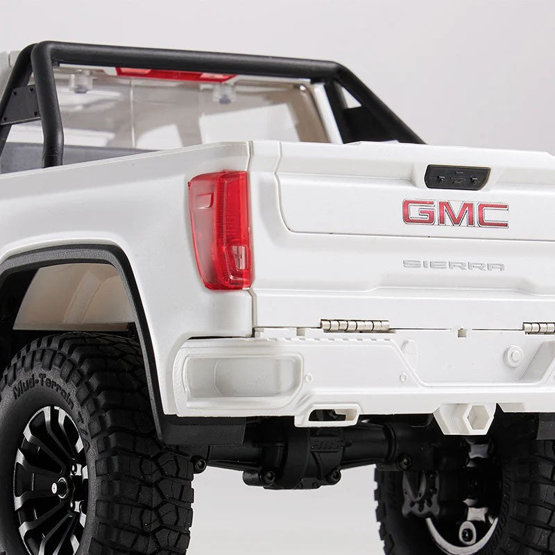 FMS Scale GMC Sierra 2019 FCX18 Brushless 4WD 1/18 RTR FMS11853RTR-WH-BL