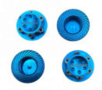 Corsatec Ecrous de roues Alu 17mm (x4) CT60013