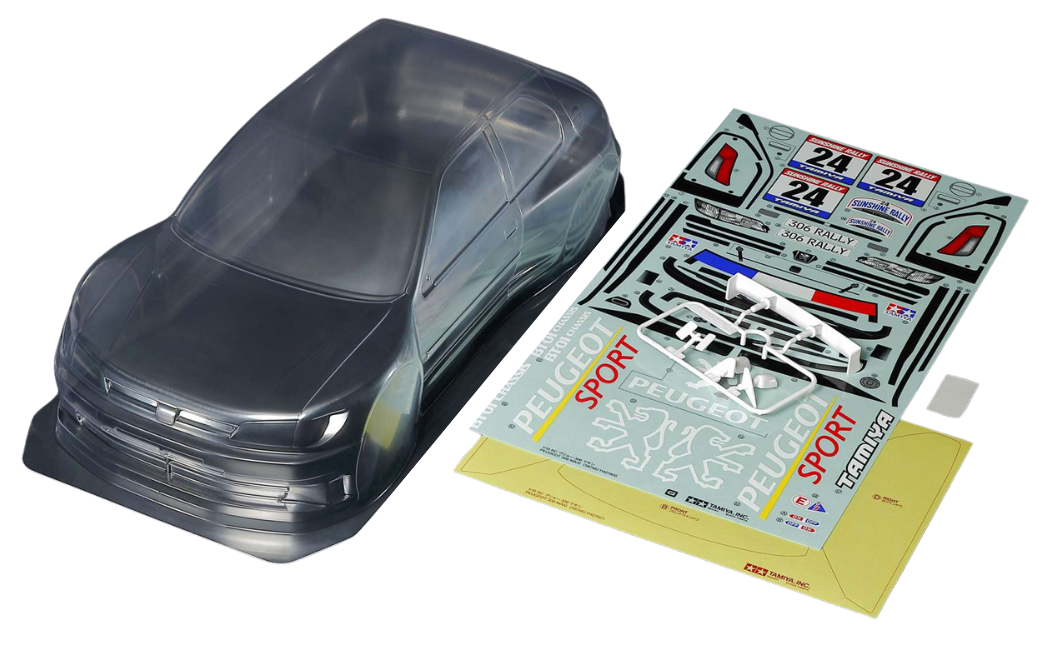 Tamiya Carrosserie Peugeot 306 Maxi 190mm 51753