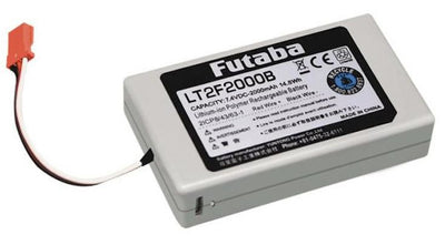 Futaba Pack de Batterie Lipo 7.4V 2000mah TX Radio 16IZ LT2F2000B