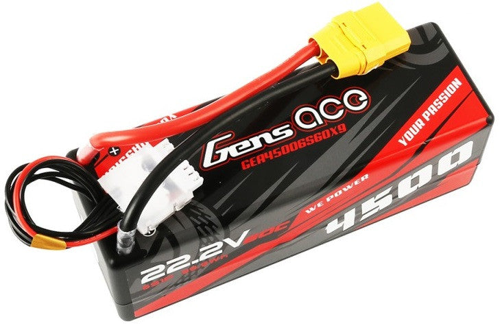 Gens Ace Accu Lipo 22.2V 4500mAh 6S1P 60C XT-90