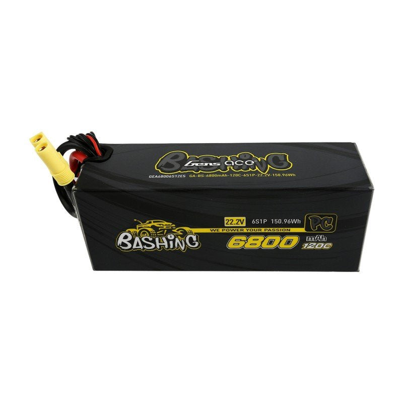 GENS ACE Accu Lipo Bashing 6S 22.2v 6800mAh 120C EC5