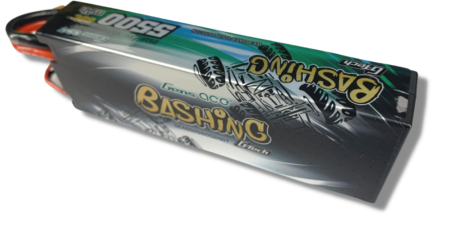 Gens Ace Accu lipo Bashing G-Tech 7.4v 5500mAh 60C Dean