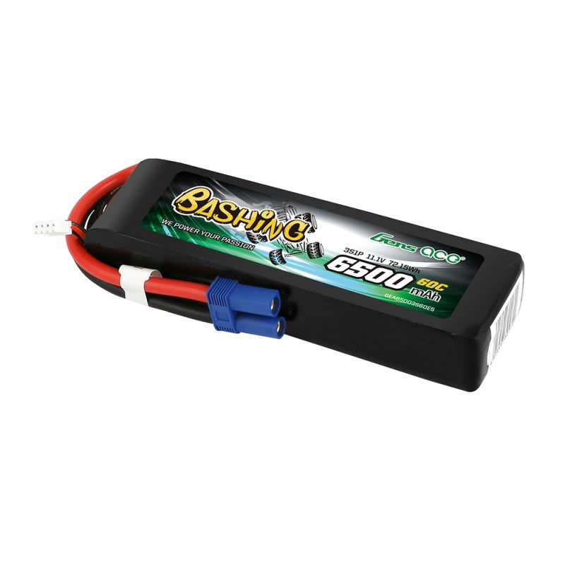 Gens Ace Bashing Accu lipo 11.1v 6500mAh 3S1P 60C EC5