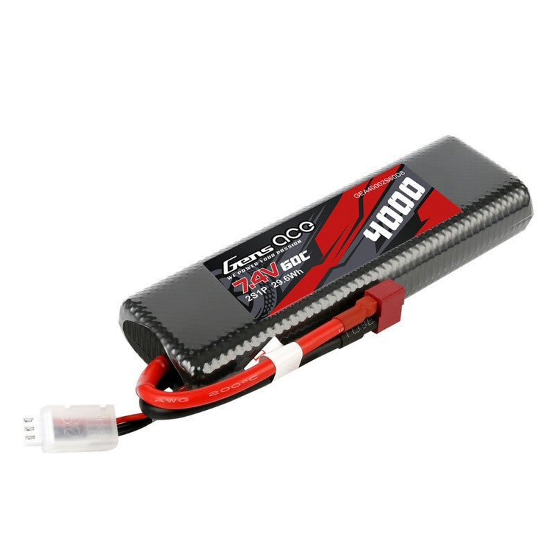 Gens Ace Bashing Accu lipo 7.4v 4000mAh 60C Deans