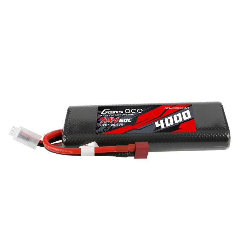 Gens Ace Bashing Accu lipo 7.4v 4000mAh 60C Deans