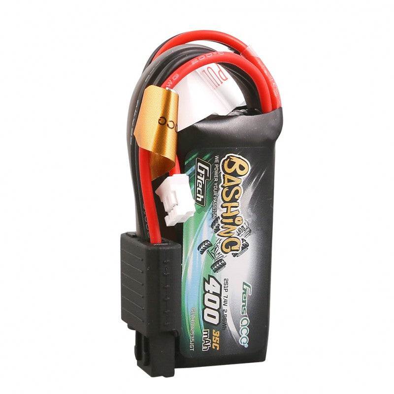 Gens Ace Bashing Accu lipo 7.4v 400mAh 35C JST SCX24