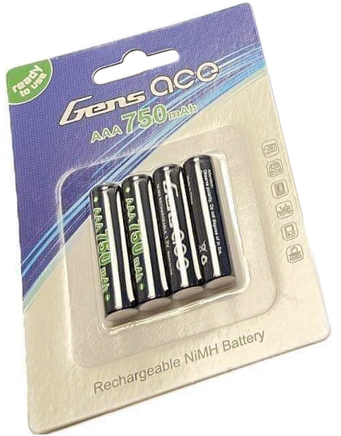 Batterie NiMH Micro (AAA) de qualité supérieure avec 1050 mAh