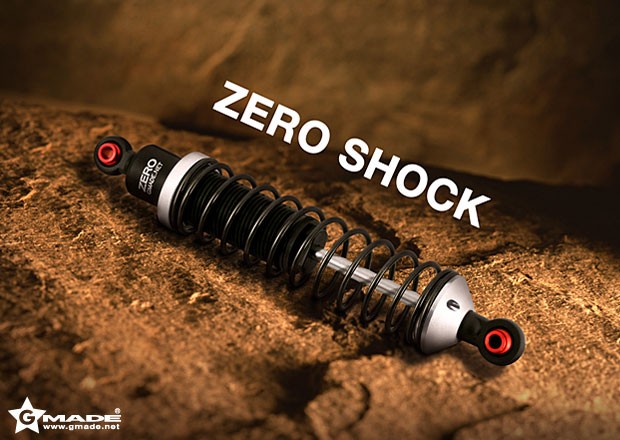 Gmade Amortisseur Zero Shock Black 104mm Noir 1/10" (x4) GM20204
