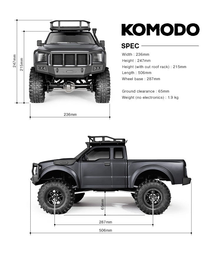 Gmade GS01 Komodo 4WD KIT GM54000