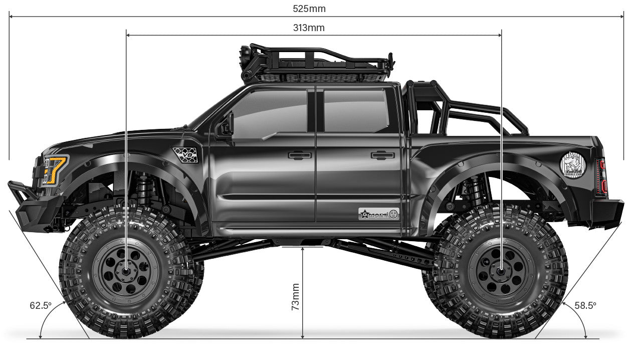 Gmade GS02 Komodo Double Cab TS RTR GM57005