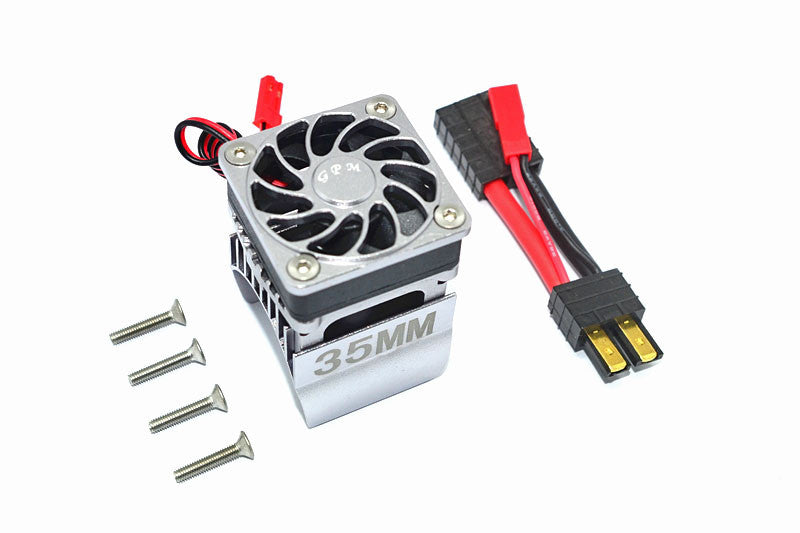 GPM Radiateur moteur + ventilateur alu TRX4018FAN