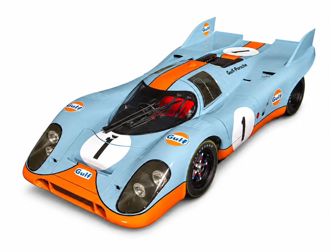 Pocher Diecast Porsche 917K Gulf Edition HK118