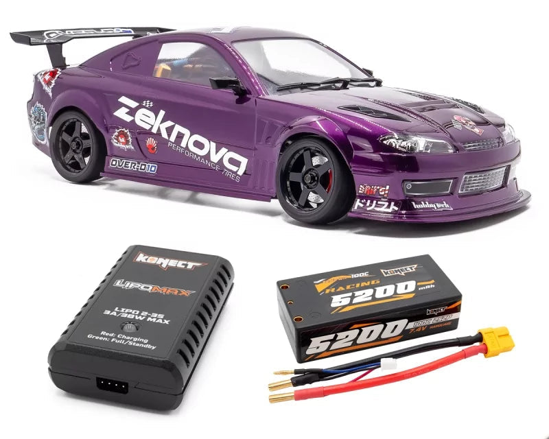 HobbyTech Drift OVER-D10 RTR Versión Pack 1.OVER.D10-RTR1-PK