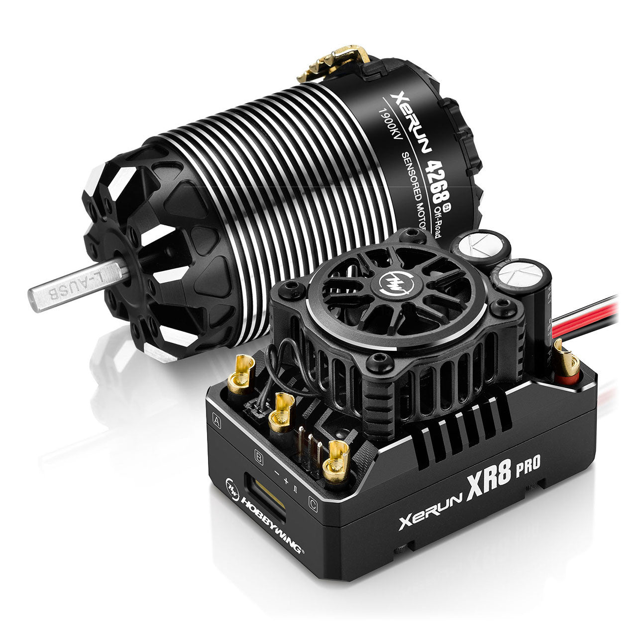 Hobbywing Combo Variateur XeRun XR8 Pro G3 200A + Moteur 4268 G3 1900KV Off Road HW38020433