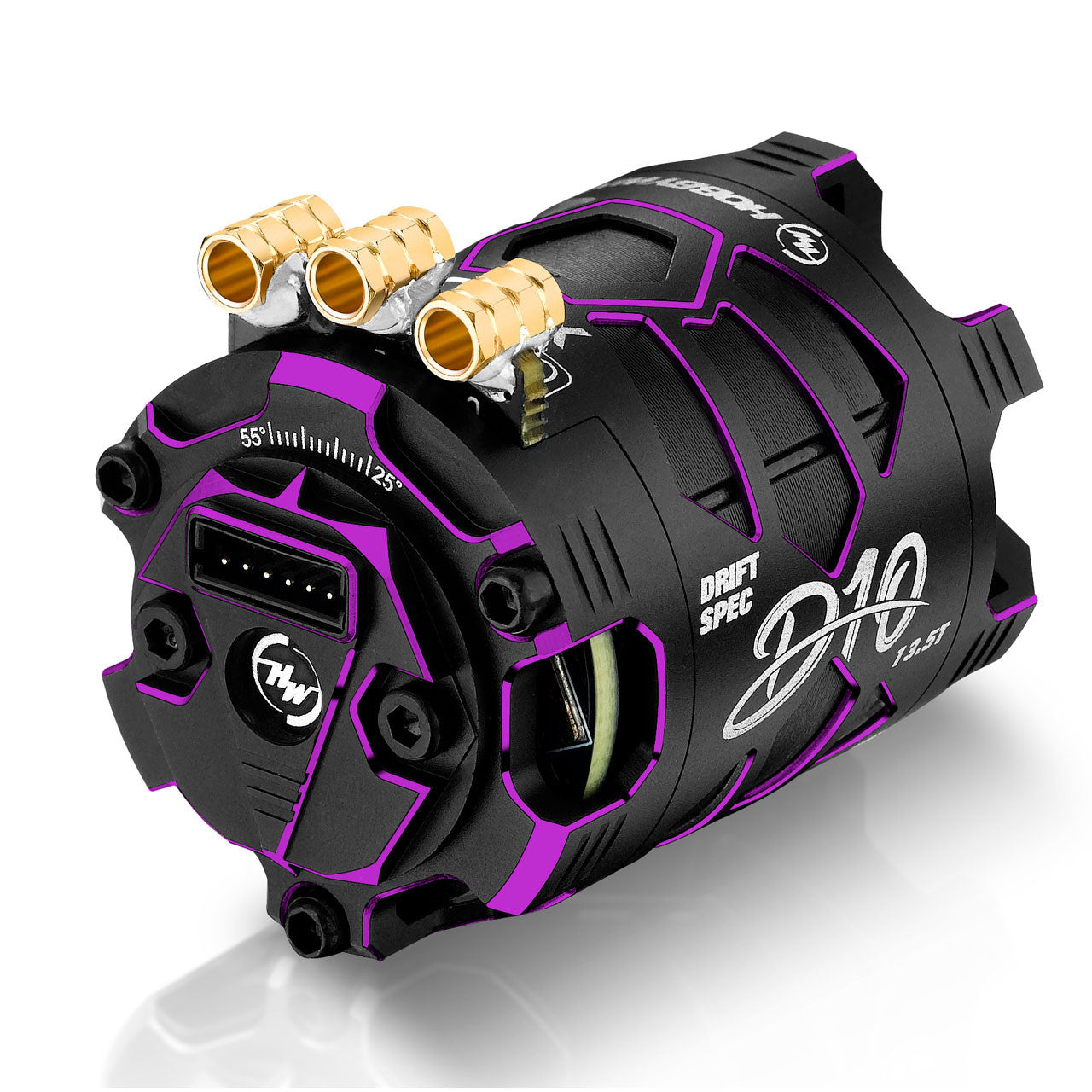 HOBBYWING Xerun D10 13.5T - Black モーター Hobbywing Xerun D10 Drift 13.5T Brushless Motor