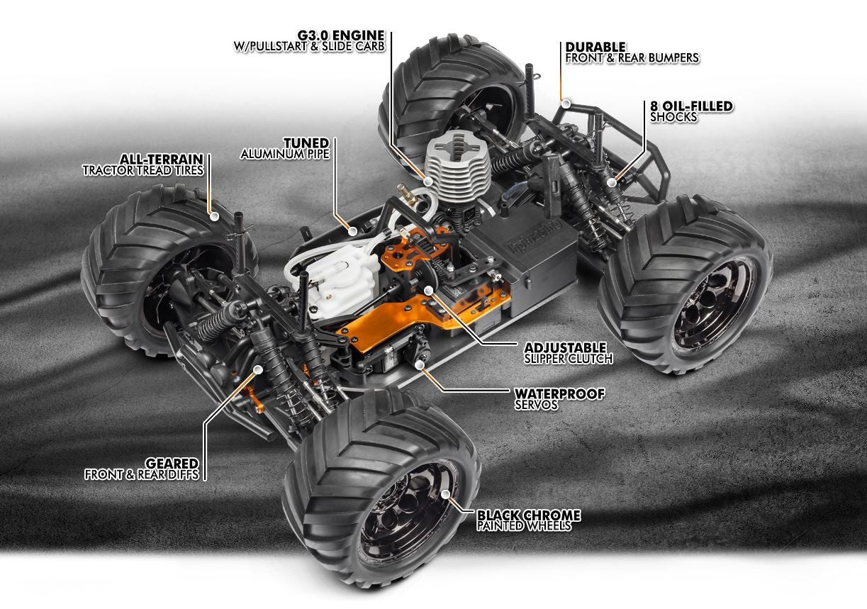 HPI Bullet MT 3.0 Nitro RTR 110661