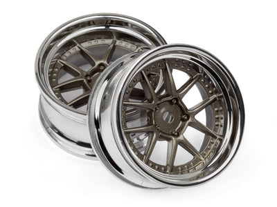 HPI Jantes CY-C Champion Chrome/Argent 111276