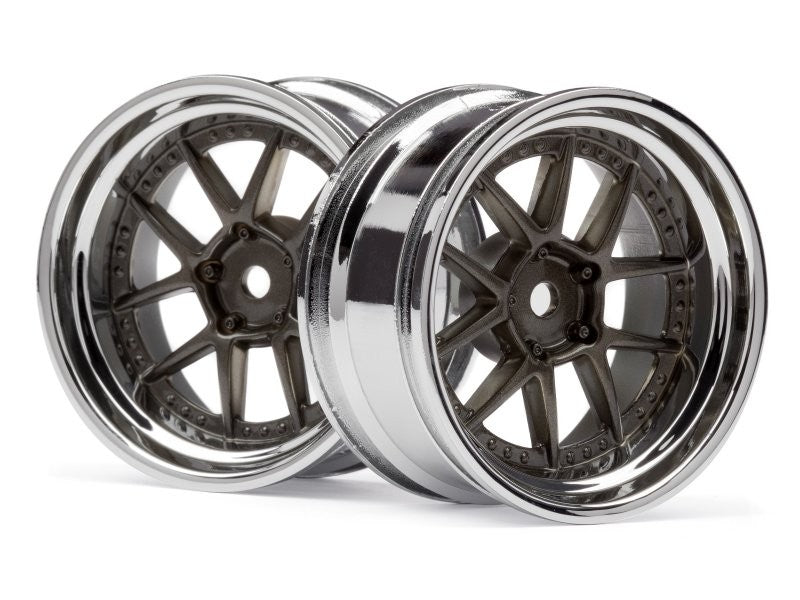 HPI Jantes CY-C Champion Chrome/Argent 111276