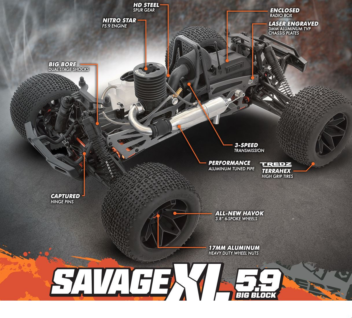 HPI Savage XL 5.9 GTXL-6 RTR 160102