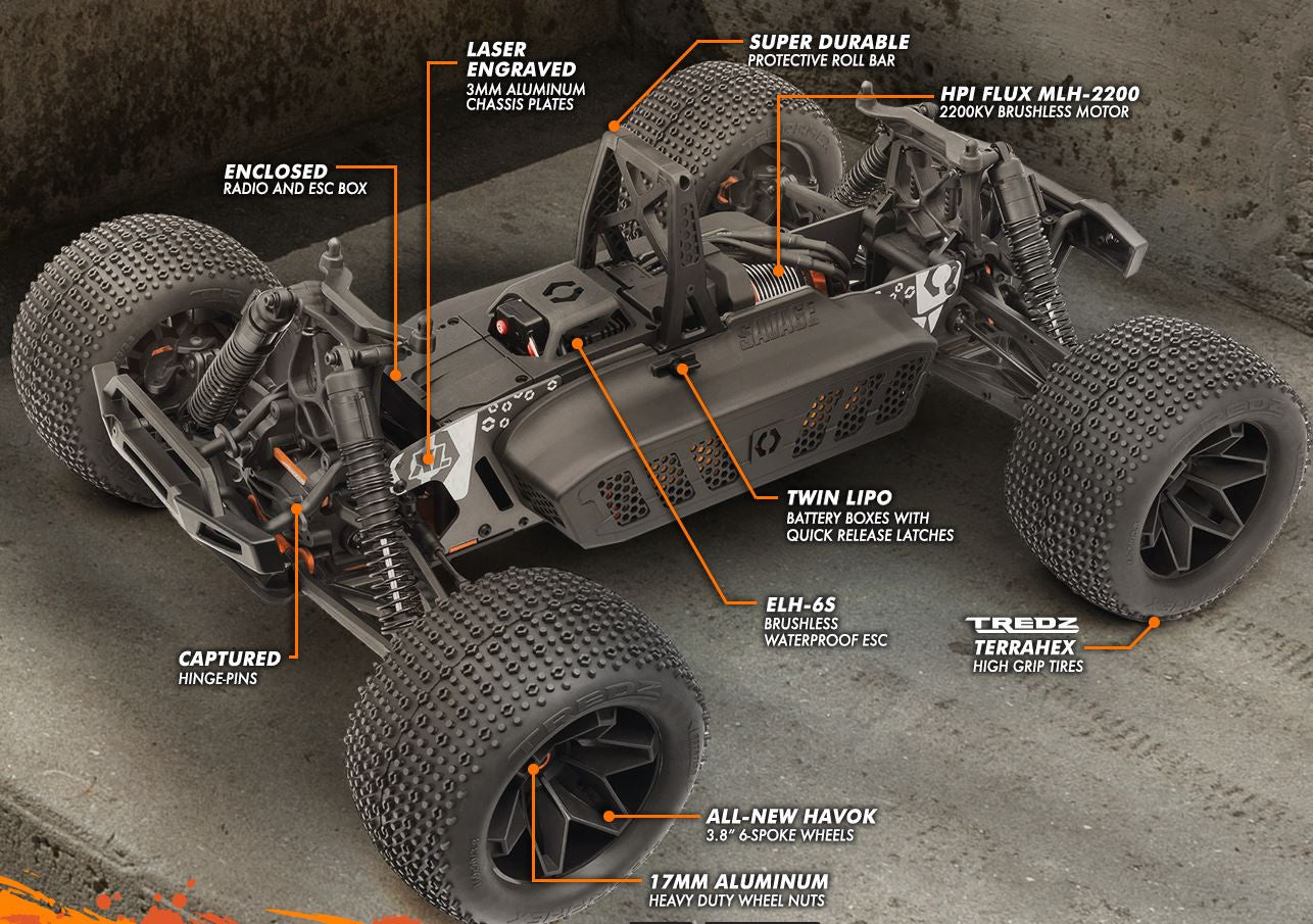HPI Savage XL Flux V2 RTR 160103