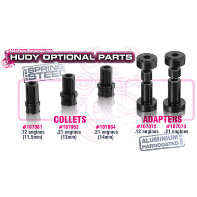 Hudy Adaptateur pour roulement Moteur .12 107072