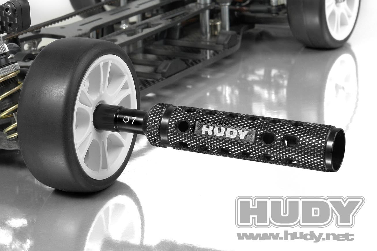 Hudy Clé à Douille 7mm Alu 170007