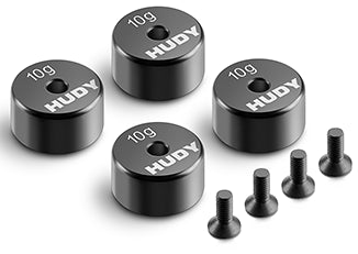 Hudy Poids de Précision 10gr (x4) 293084