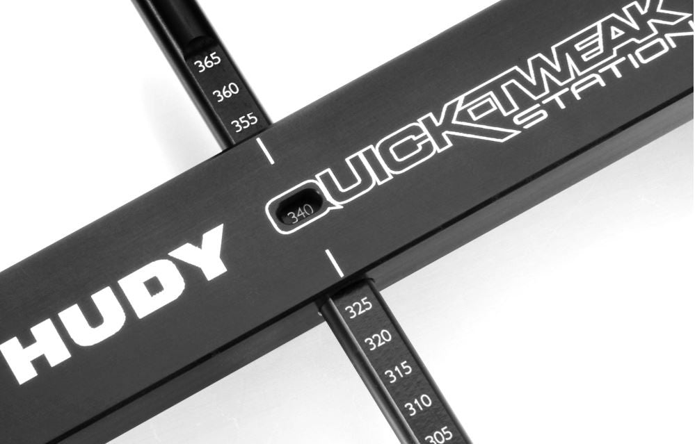 Hudy Quick Tweak Station On-Road 1/10 et 1/8 107903