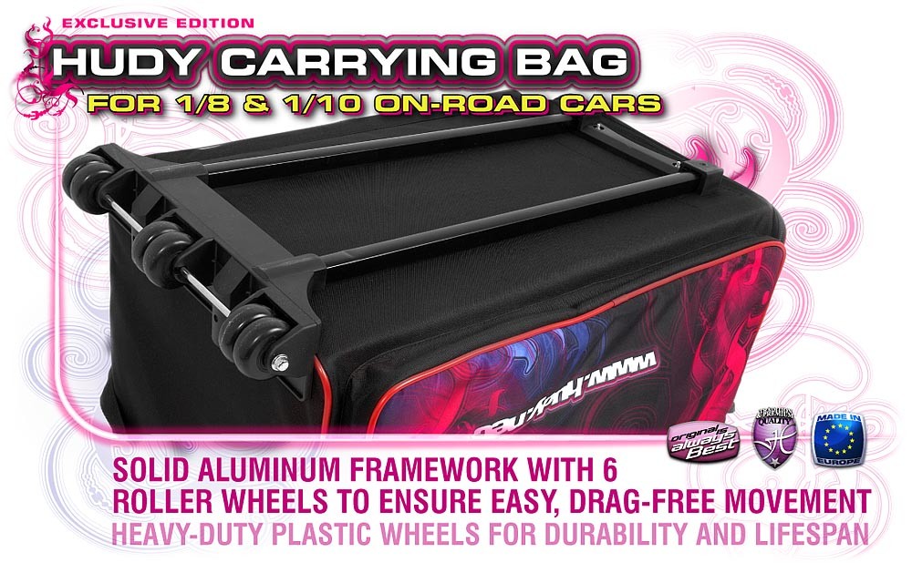 h*s様 HUDY 199120# 1/10 & 1/8 Carrying Ba HUDY 1/10 & 1/8 CARRYING BAG + TOOL BAG - HUDY - 199120