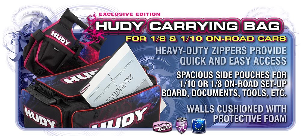 Hudy Sac de Transport 1/10" et 1/8" Exclusive Edition 199120