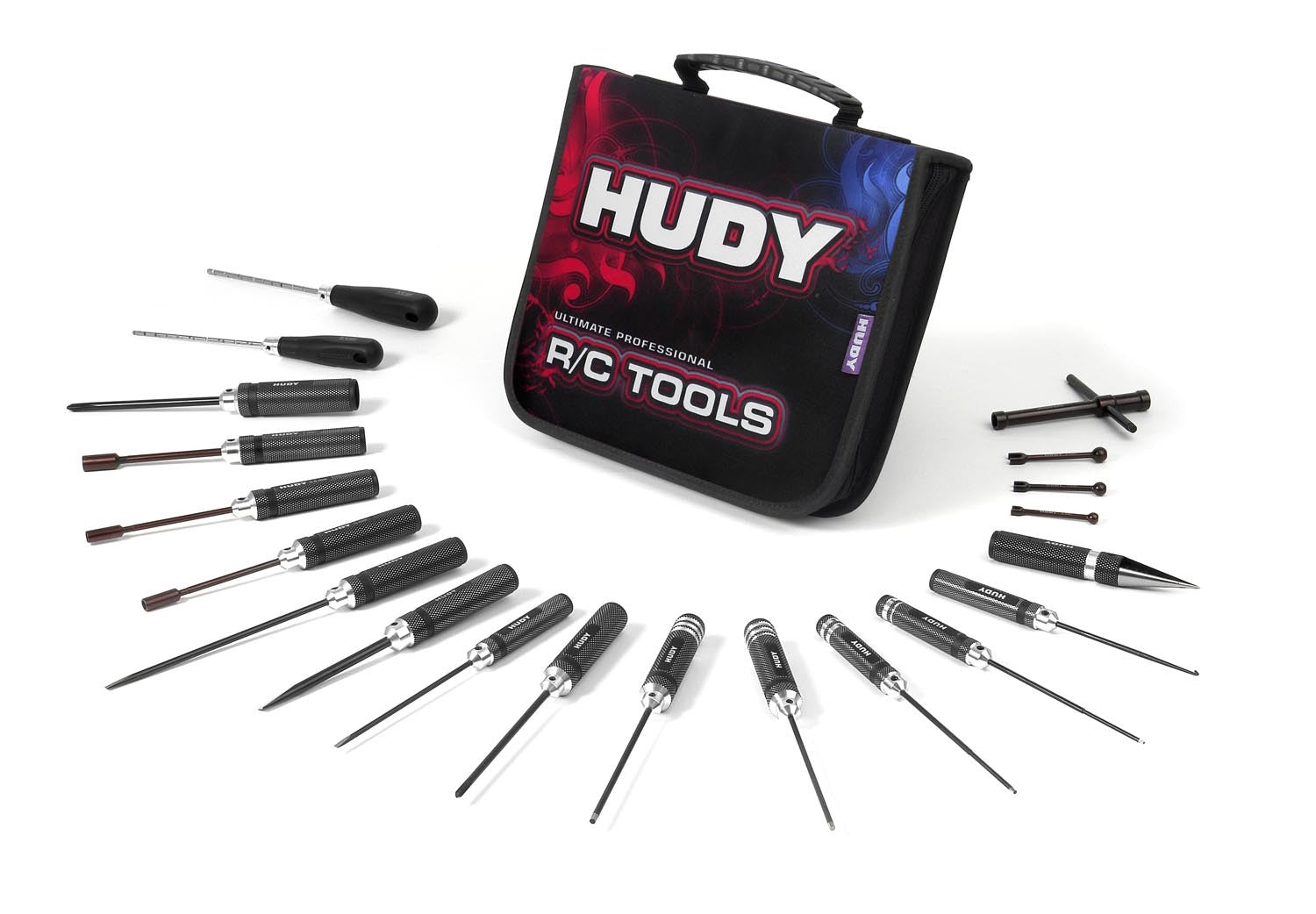 Set d'outils Modélisme PRO - 18 pièces avec Sacoche - TT1603-03