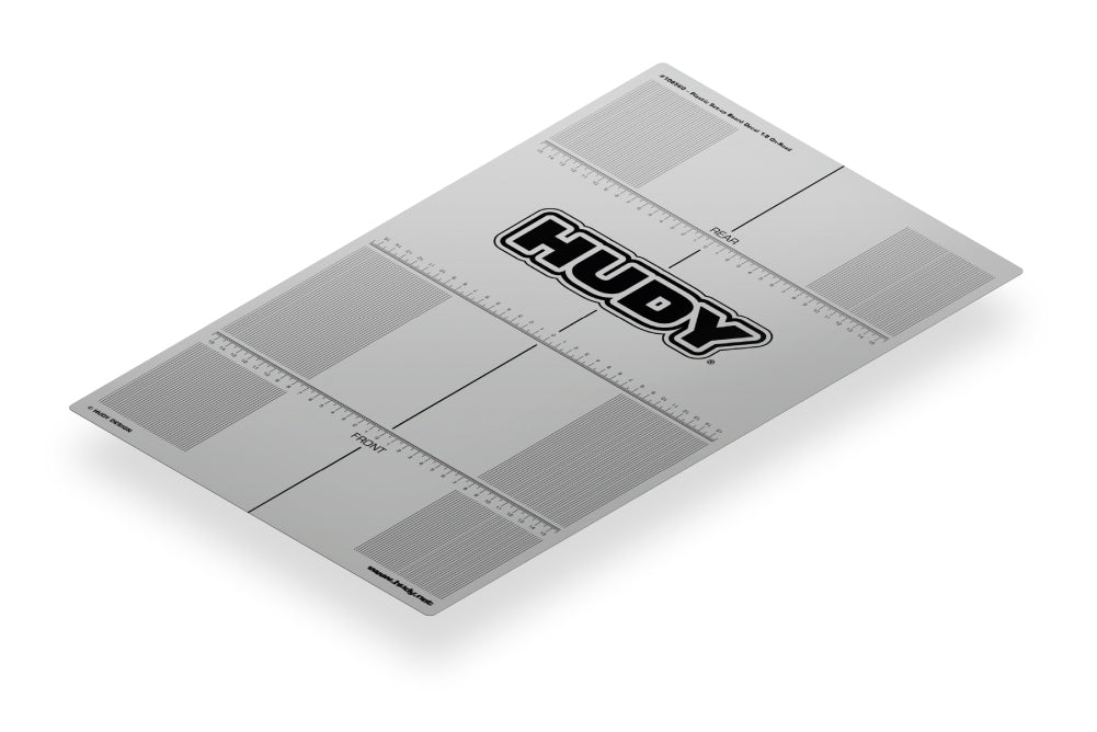 Hudy Stickers Pour Planche de Réglage 1/8" Piste 108560