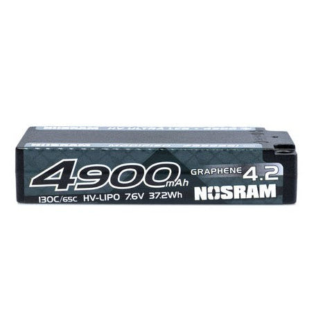 Nosram Lipo Battery Shorty LCG HV Graphene 4.2V 7.6V 4900mAh 130C