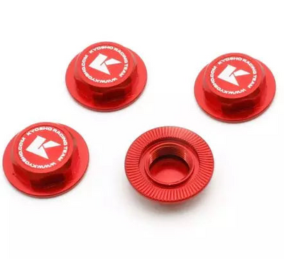 Kyosho Red wheel nuts (x4) MP11 IFW649R