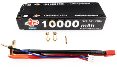 Intellect Graphene MC3 HV 7.6v 10000mah 120C lipo battery IP-CT2S10000MC3