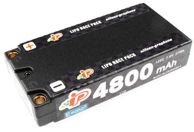 Intellect Lipo battery Shorty LCG Graphene MC3 HV 7.6v 4800mah 120C IP-BL2S4800MC3