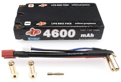 Intellect Bateria lipo Shorty Graphene MC4 HV 7,6 V 4600 mAh 120C IP-BL2S4600MC4