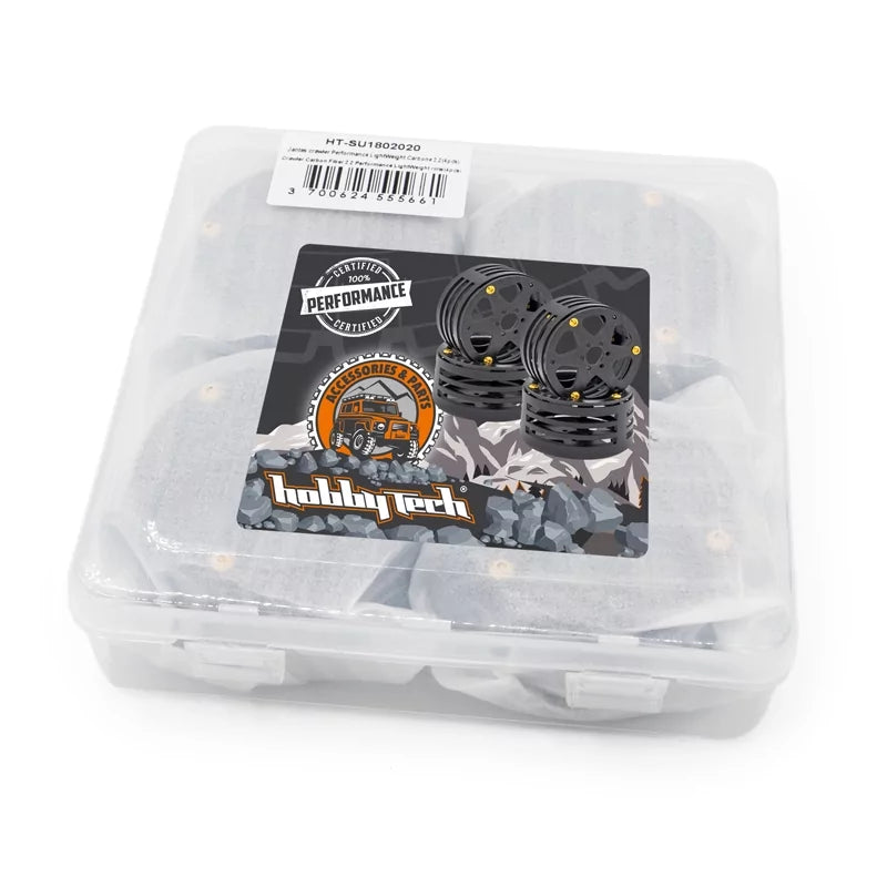 Hobbytech Carbonfelgen crawler performance LightWeight 2.2 (x4) HT-SU1802020