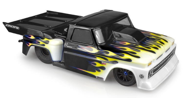 JConcepts Carrosserie Chevy C10 Step-Side Ultre Ream Wing 1966 SCT 2WD 0373