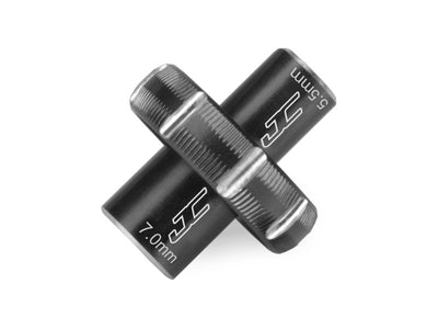 JConcepts Clé Aluminium 5.5/7mm Noir 2556-2