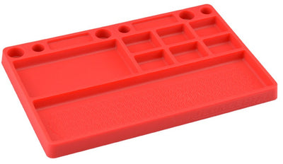 JConcepts Plateau de Rangement caoutchouc Rouge 2550-7