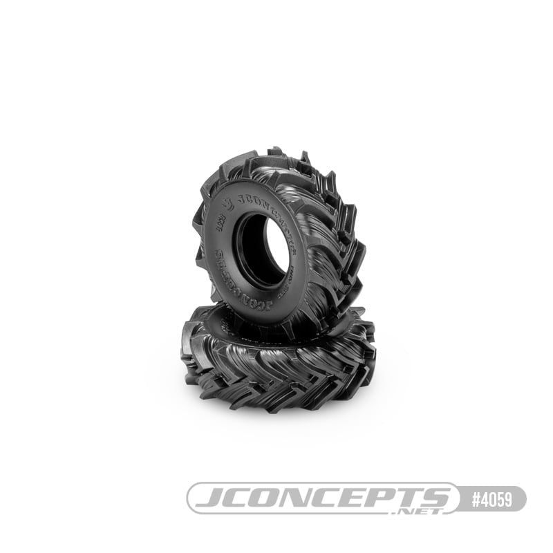 JConcepts Pneus Fling Kings Green 63mm Axial SCX24 (x2) 4059-02