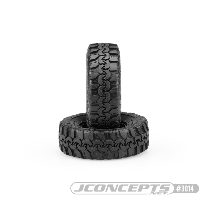 JConcepts Pneus Hunk 1.9" Green Scaler avec Insert (x2) 3014-02